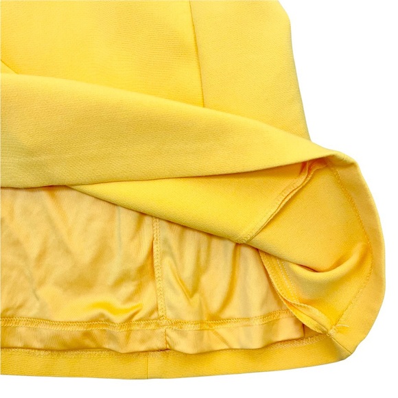 ZARA TRAFALUC Mod Retro A-Line Exposed Zipper Mini Dress L Boho Preppy 60s - Picture 9 of 11